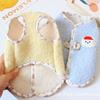 Cute Bear Pet Dog Clothes Thickened Teddy Bear Coat New Puppy Clothes Vest  Winter