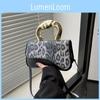 Chic Retro Leopard Print Square Shoulder Bag Fashionable Pu Material For Everyday Style