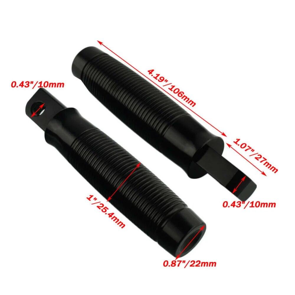Rear Foot Pegs Footpegs Passenger FootRests rests Motorcycle For Suzuki Boulevard M109R C90 S83 Marauder 800 Intruder 1400 1500