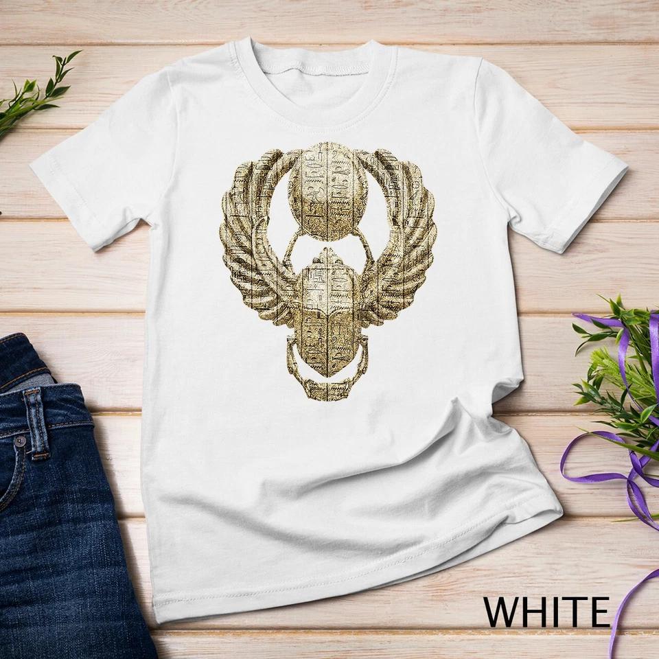 Egyptian Winged Scarab Beetle T-Shirt Unisex T-shirt 13 S