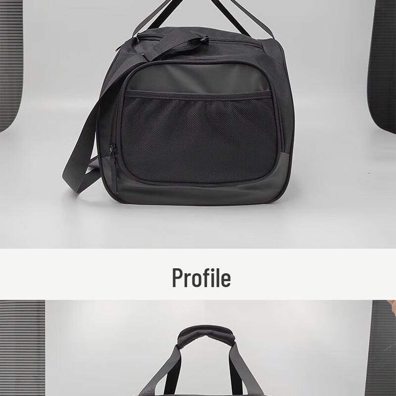 Lishen Gym Travel Bag with Shoe Compartment