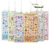 Popular 3D Animal Cartoon Crystal Stickers for Kids' Phone Cases