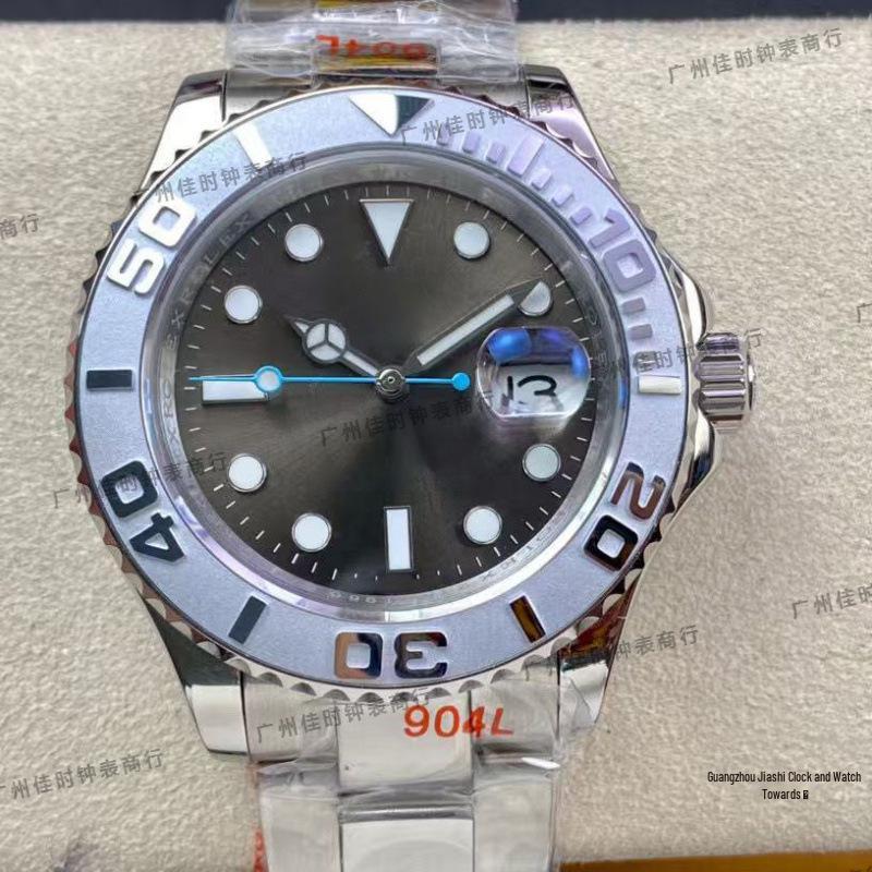 Rolex Yacht-Master 126622 40mm Quadrante Grigio Cinturino in Gomma Orologio Automatico di Lusso da Uomo