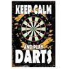 DORA Tin Sign Darts Metal Tin Signs Keep Calm  Wall Posters Plaque Vintage Iron Painting Decoration for Man Cave Cafe Game Room Club Bar