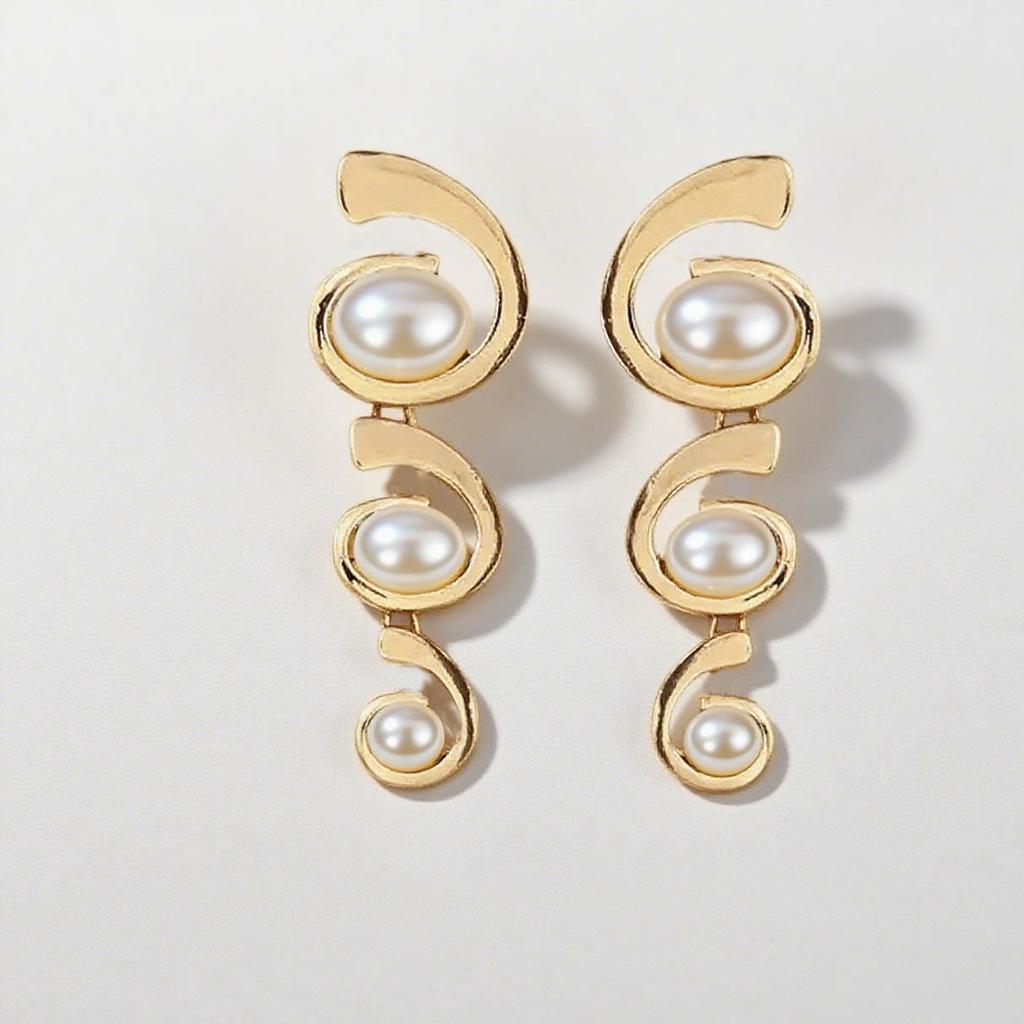 Best-selling for Elegant Women's Inlaid Oval Stud Earrings, Fashionable Personality with Earrings for Daily Wear