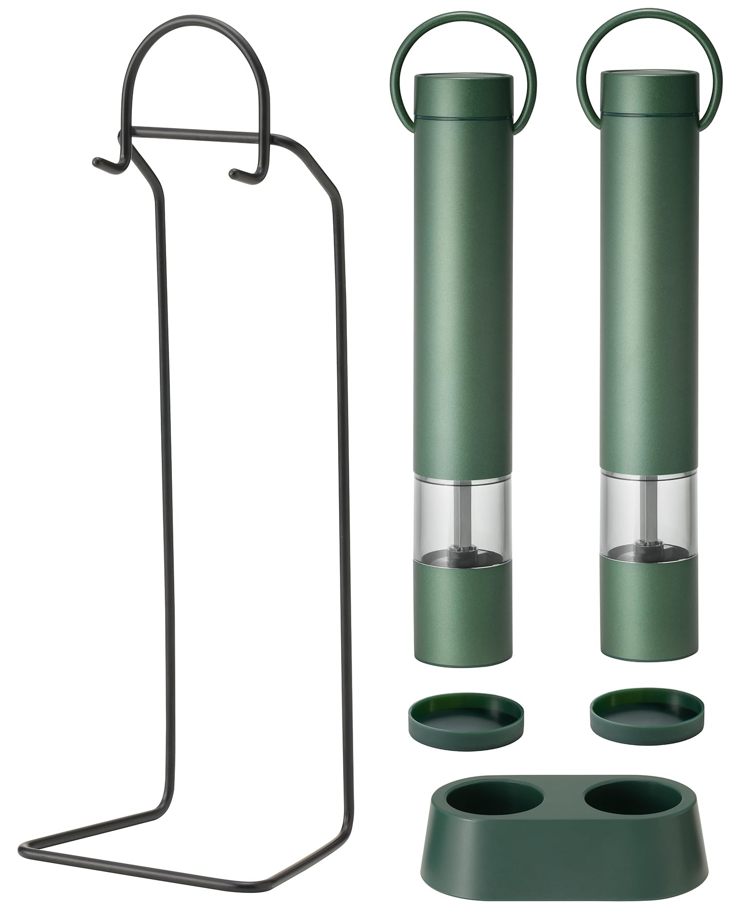 

original stand silicone Zero Electric Mill of Brand 20th Anniversary Special Set [With & cap] ±0 Plus/Minus (Set 2) (Green) зелений