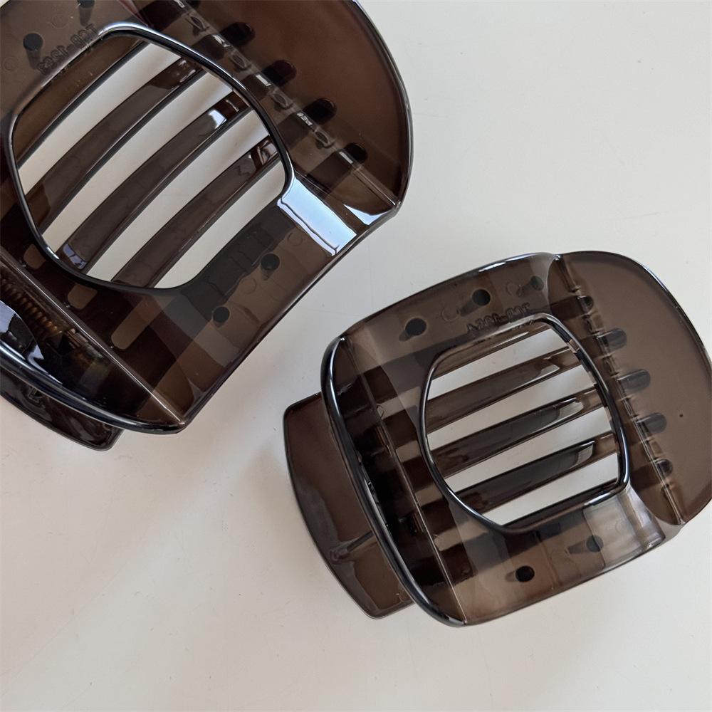 Vintage Elegant Hair Claw Clips Arc Shape Geometric Hairgrip Hairpin New Headwear Women Hair Accessories