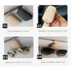 Universal Car Sunglasses Holder Magnetic Leather Clip Card Ticket Holder Auto Sun Visor Glasses Box Decoration Accessories