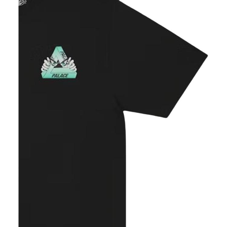 Palace Tri-Peek T-Shirt Black Unisex Tops P29TS156