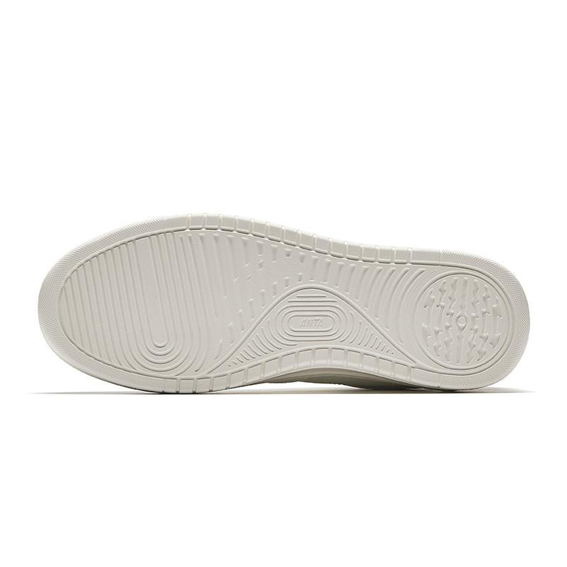 Anta Easy 2 Simple Versatile Trendy Shock Absorbing Lightweight Low Top Sneakers Men sneakers White Gray 912528002Q-5