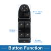 X Autohaux Power Window Switch for BMW 325i 2006 Base 3.0L L6 - Gas No.61319217326
