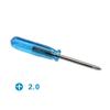 iPhone 0.8 Five-Point Star 1.5mm Torx Phillips Screwdriver Mini Blue 0.6y