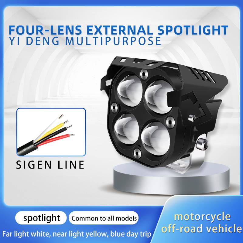 Listwa świetlna LED do samochodów, motocykli, świateł przeciwmgielnych, reflektorów, reflektorów, niebieskich oczu anioła, DRL, ciężarówek, terenówek