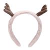Cute Dragon Horn Hair Hoop Women Wash Face Makeup Headband for Photoshoots Christmas New Year Party Hair Accessories