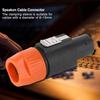 10PCS C-NL4FC Speaker Plug 4 Pin Waterproof Audio Speaker Connector Locking Mechanism 30A RMS Rated Audio Cable Connector