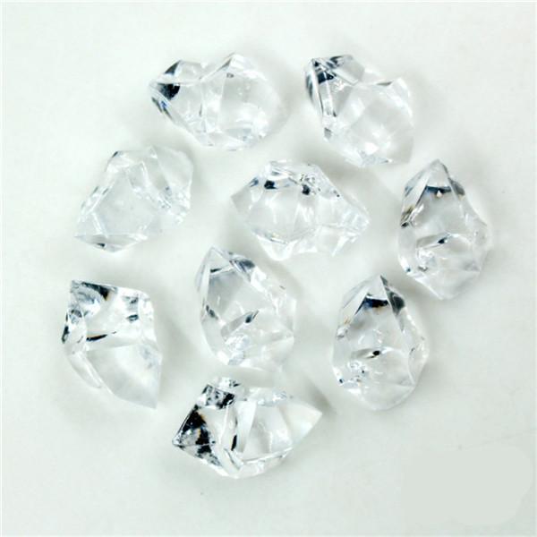 100Pcslot 14*11Mm Acrylic Crystal Diamond Pawn Irregular Stone Chessman Game Pieces For Board Game Accessories 10 Colors