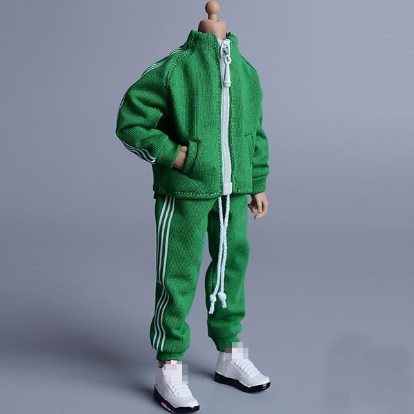 

Повседневный спортивный костюм масштаба 1/12, спортивный костюм, модный костюм (тело, голова, обувь и т. д.. не включено)