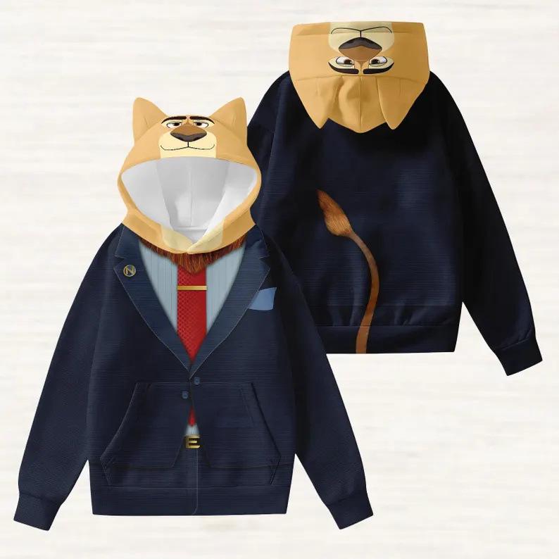 Bluza z kapturem dla dzieci Zootopia Wąż Gary