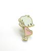 Cute Cartoon Metal Brooch - Trendy Fashion Accessory
