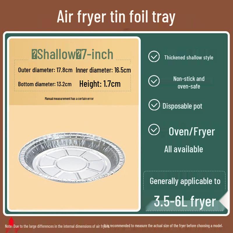 Changbaosen Disposable Aluminum Foil Air Fryer Pans