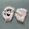 Animal Costume Cats Mask Cats Paws Gloves Cats Tail Set Cats Costumes Accessories for Halloween Cosplay Party Decors