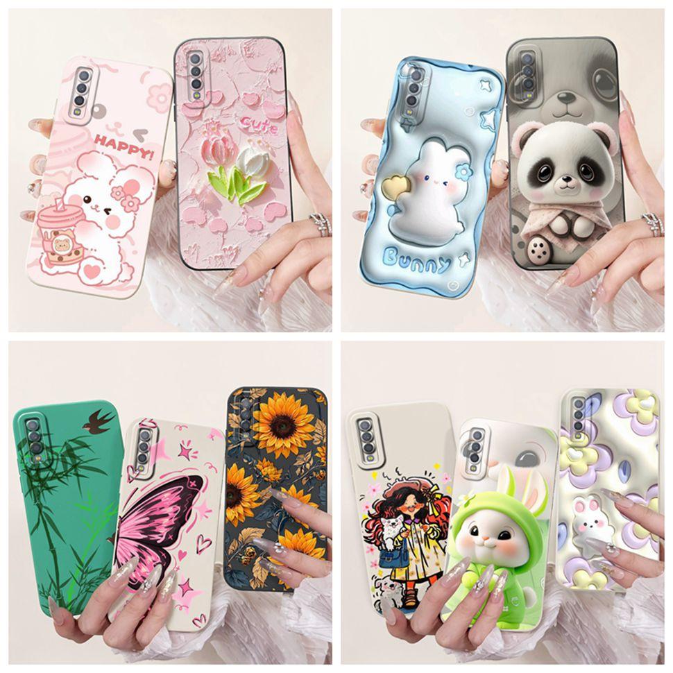 Cute Patterned Case for Samsung A7 2018 Cover SM-A750F Soft Silicone TPU Cases for Samsung Galaxy A 7 A7 2018 Phone Bumper