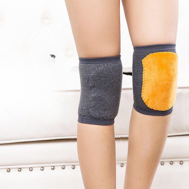 

Autumn Thickened Short Knee Warmers Fleece-Lined for Men Women Elderly Knee Joint Warmth Protection in Air-Conditioned Rooms M