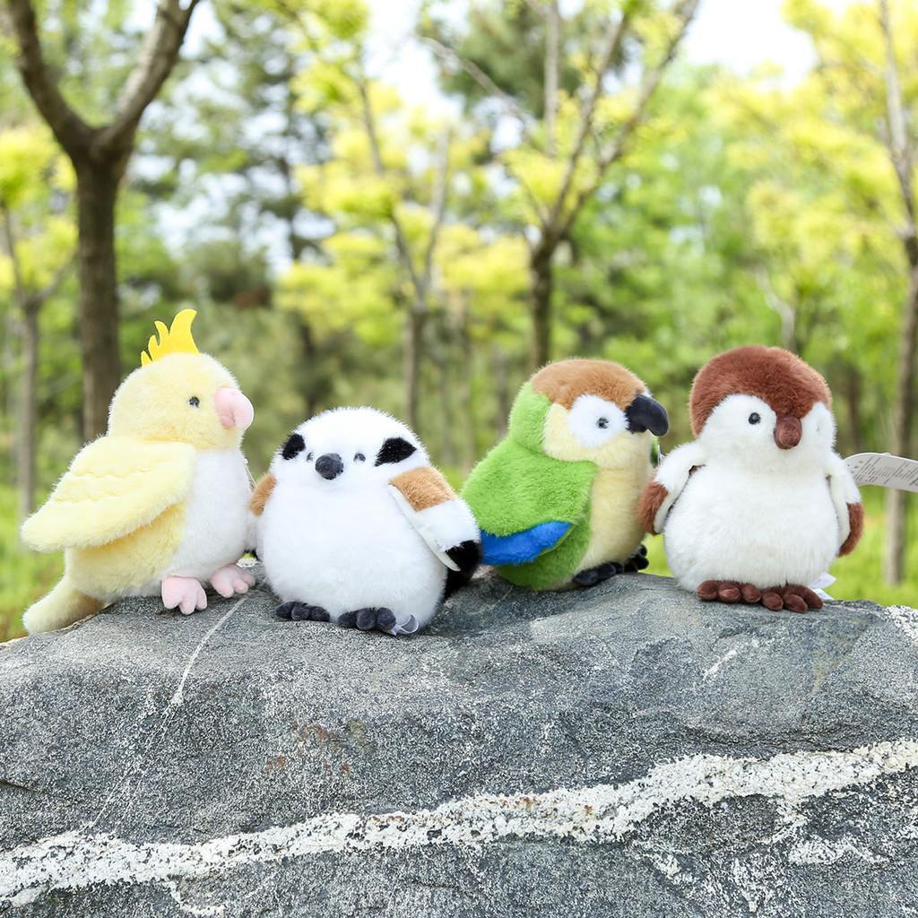 Plush Bird Small Toy With Pp Cotton Filling For Children Playroom Decor Doll