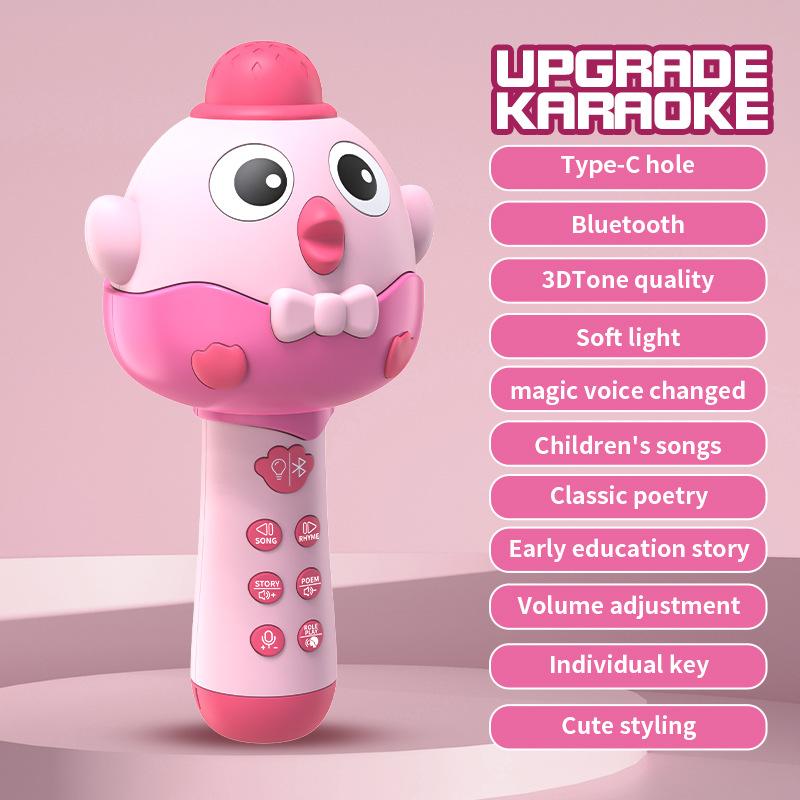 Kinder Mikrofon mit Lautsprecher Karaoke Spielzeug Kinder Singmaschine Kinder Mikrofon mit Bluetooth