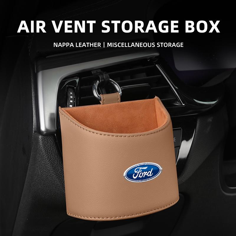 Universal Car Air Vent Storage Pouch Car Vent Hanging Storage Bag For Ford Focus mk2 mk3 mk4 Fiesta Ranger Mondeo S-MAX Kuga APY1