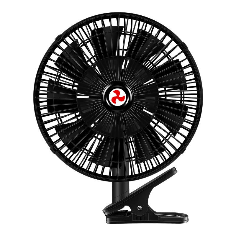 11-Inch High Power 12V/24V Car Fan for Large Trucks - Strong Airflow Electric Cooling Fan