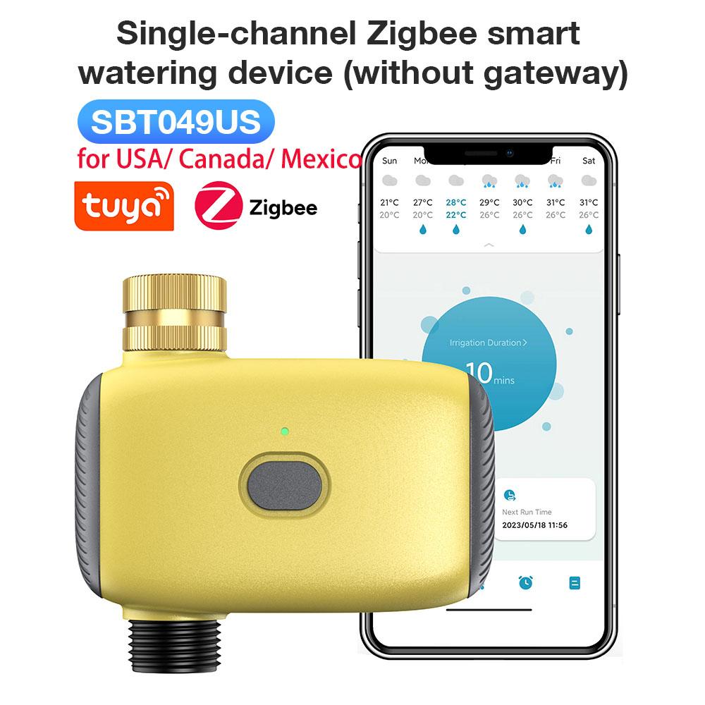 

Tuya Розумний Zigbee Таймер поливу Інтелектуальна система поливу Таймер для дощувачів РК-дисплей Блок керування шлангом Smart Life