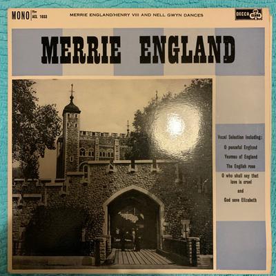 LP Record EDWARD GERMAN - Merrie England / Henry VIII / Nell  ACL1033 Ace Of Clubs UK Classical Used