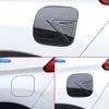 For Mitsubishi Eclipse Cross 2018-2025 Carbon Fiber Car Gas Fuel Tank Cap Oil Box Cover Trim Accessories