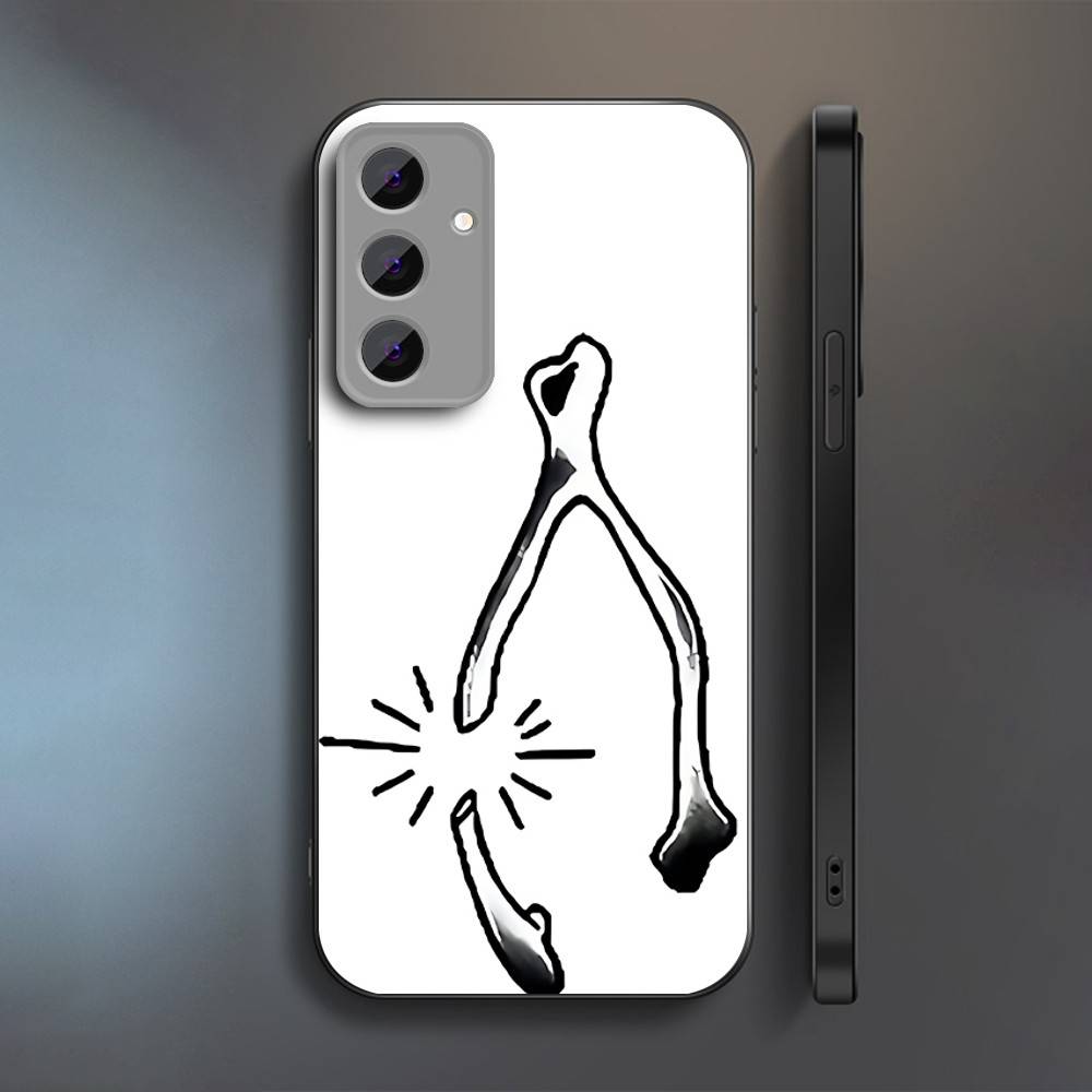 

Wishbone C-Conan G-Gray Phone Case For Samsung S 25,24,23,22,30,21,10,9,Ultra,Plus,Lite,FE,4,5 G Soft Black Case Samsung S22plus5G