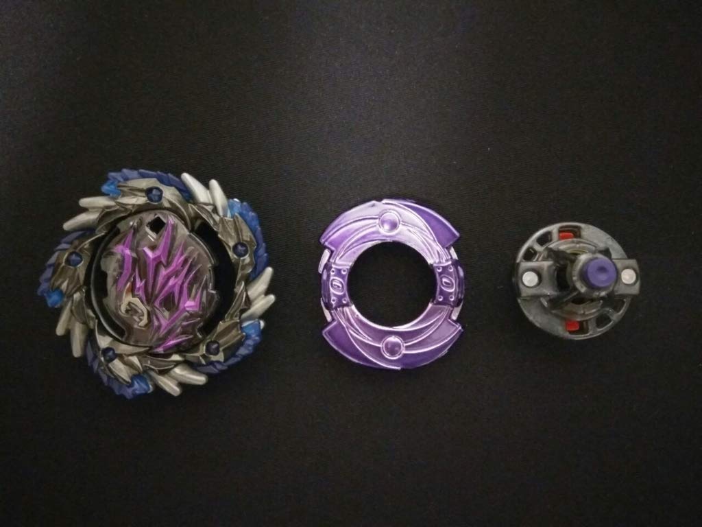 [B-00 Dark Amaterios.0.X' Launcher Set] Limited Edition B-00 Dark Amaterios.0.X' + B-119 Bey Launcher LR Blue