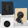 86Type Cable Socket Panel With Outlet Hole Decorative Cover Cable Organizer Storage  Office