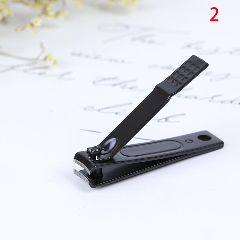 Professional Black Stainless Steel Toe Nail Cutter Nails Trimmer Clipper Machine
