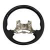 Camroad Gun Grip Steering Wheel Wood for 2017 and Later Compatible (Black Grain) Models,