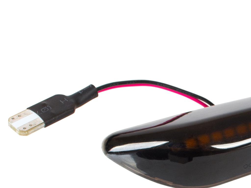 BMW 5 E60 E61 LED Seitenblinker GETÖNT REGULÄR 2 Stück. EINSTELLEN