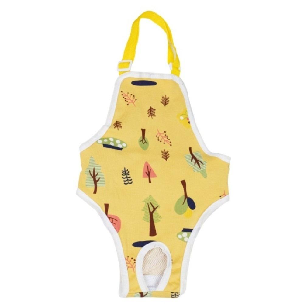 

Adjustable Dog Diapers Leak Proof Dog Shorts Comfortable Dog Physiological Pants Estrus Period XL жовтий