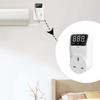 Digital Display Under Voltage Protections Sockets Automatic Reset Power Surges Protector Sockets Adjustable Delay Time