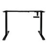 Furvero 1-motor Electric Adjustable Desk Frame (max Countertop. 120-140 X 60-70 Cm) Black N