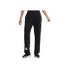 adidas Originals Trefoil Patch Logo Print Straight Leg Sweatpants Women Bottoms Black HS9498