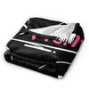 Lashes Eyelash Lash Artists Cosmetics Blanket Soft Warm Flannel Throw Blanket Cover for Bed Living Room Picnic Travel Home Sofa