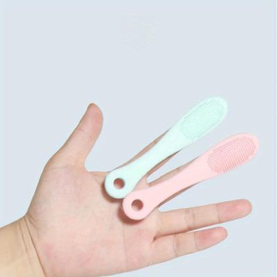 Finger Shape Silicone Face Cleansing Brush Facial Cleanser Pore Cleaner Exfoliator Face Scrub Washing Brush Women Skin Care Tool