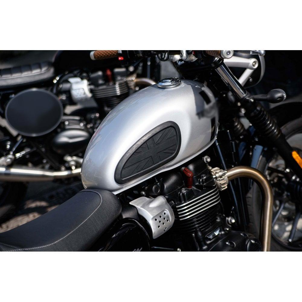 Universal Retro Motorcycle Anti slip Tank Pad Side Gas Knee Grip Traction Pads Protector Sticker For Harley Honda Yamaha T120