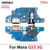 30Pcs,For Motorola Moto E13 G13 G23 G32 G52 G53 G75 5G G72 USB Charging Port Microphone Dock Connector Board Flex Cable Repair