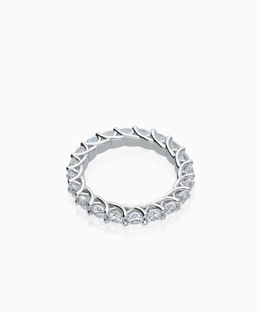Valik [925 Silver] No. 74 Eternity Ring (Tennis Ring)