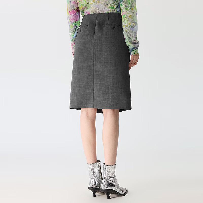 JNBY 2025 Spring Casual Midi Skirt